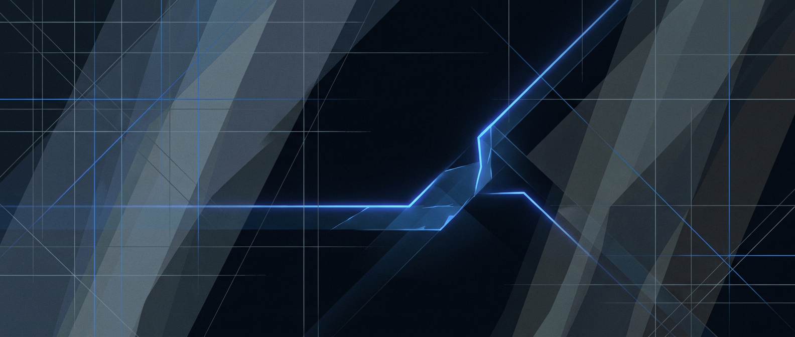 Abstract artwork for the article "Salesforce Winter '27 REST API: latest version routing"